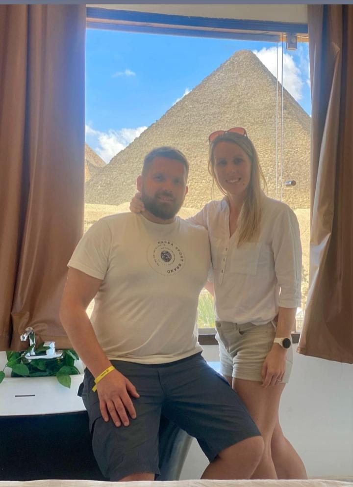 Alba Pyramids View Kairo Bagian luar foto
