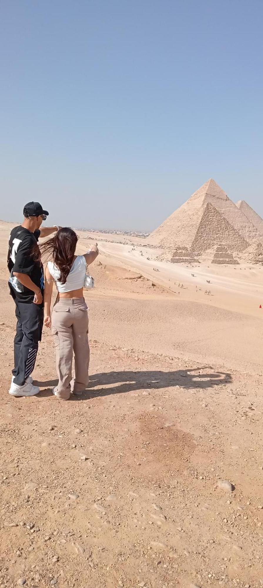 Alba Pyramids View Kairo Bagian luar foto