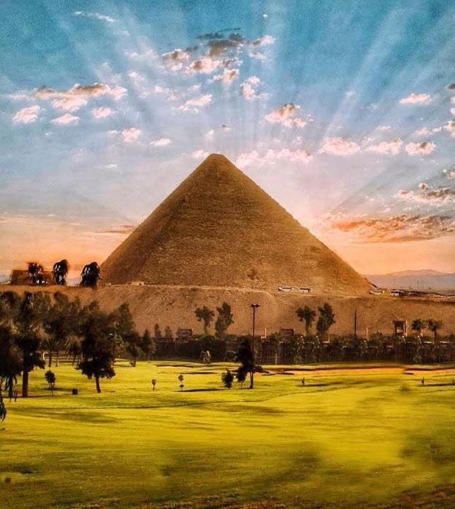 Alba Pyramids View Kairo Bagian luar foto