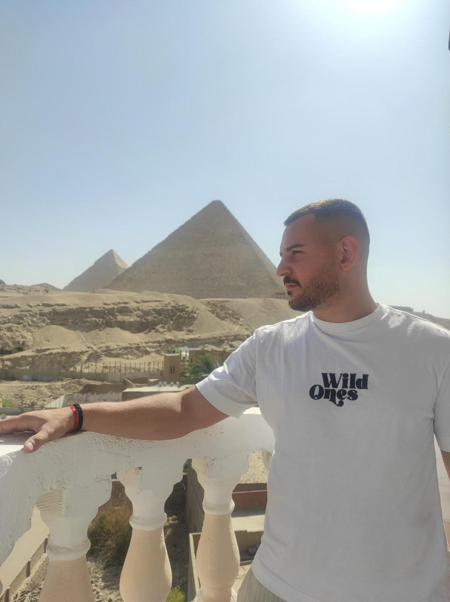Alba Pyramids View Kairo Bagian luar foto